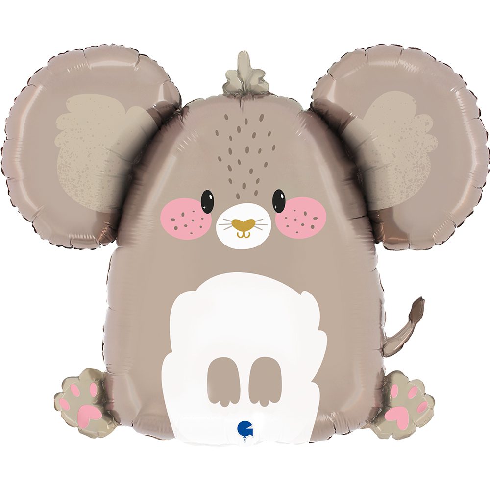 Grabo 35 inch Tiny Mouse Foil Balloon_g72198-tiny-mouse-b