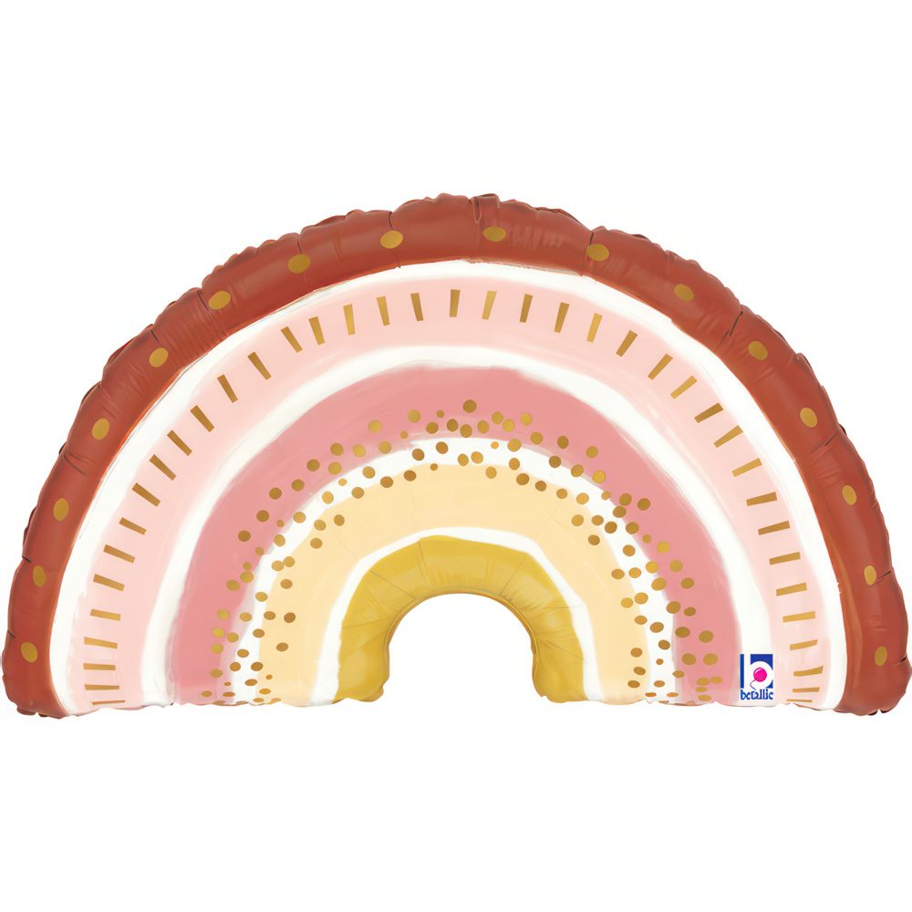 Grabo 36 inch Boho Rainbow Foil Balloon_25166-boho-rainbow-b