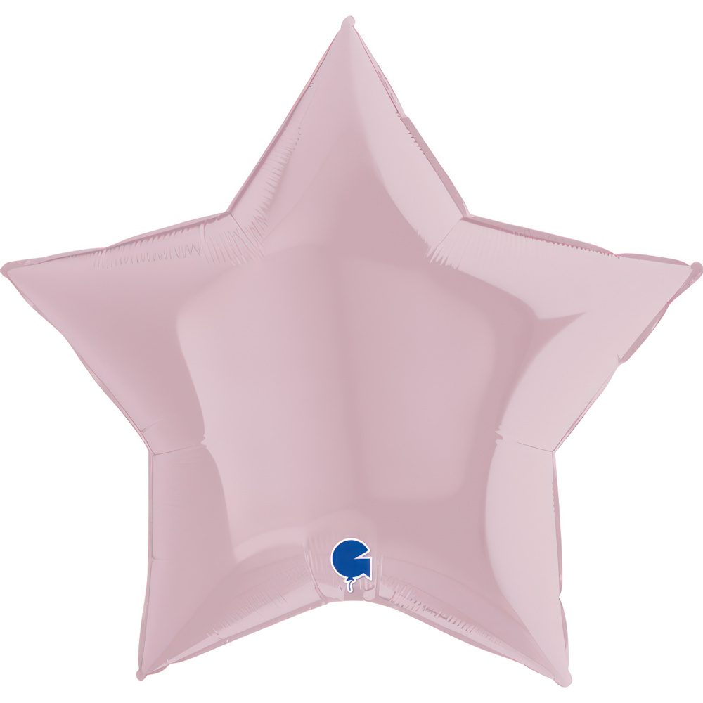 Grabo 36 inch Lilac Star Foil Balloon_36222pp-star-36inc-pastel-pink-b