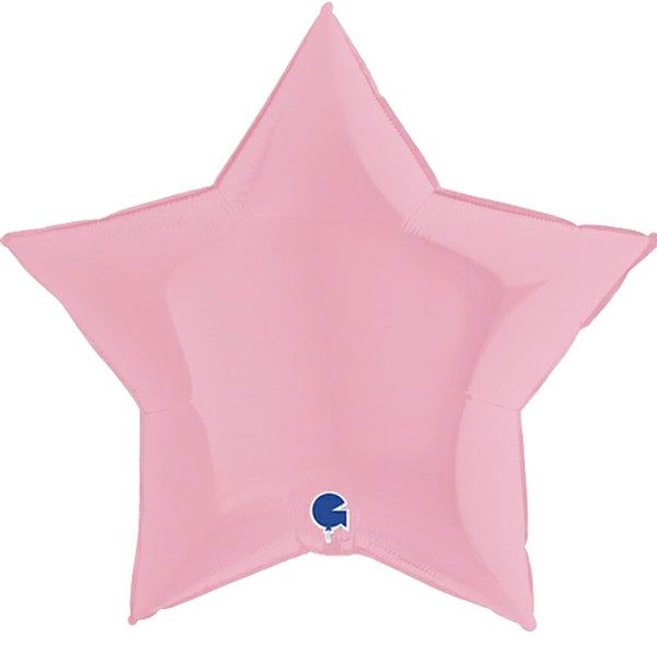 Grabo 36 inch Matte Pink Star Foil Balloon_362M03Pk-P-500__00001