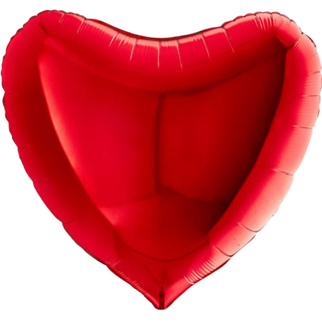 Grabo 36 inch Red Heart Foil Balloon
