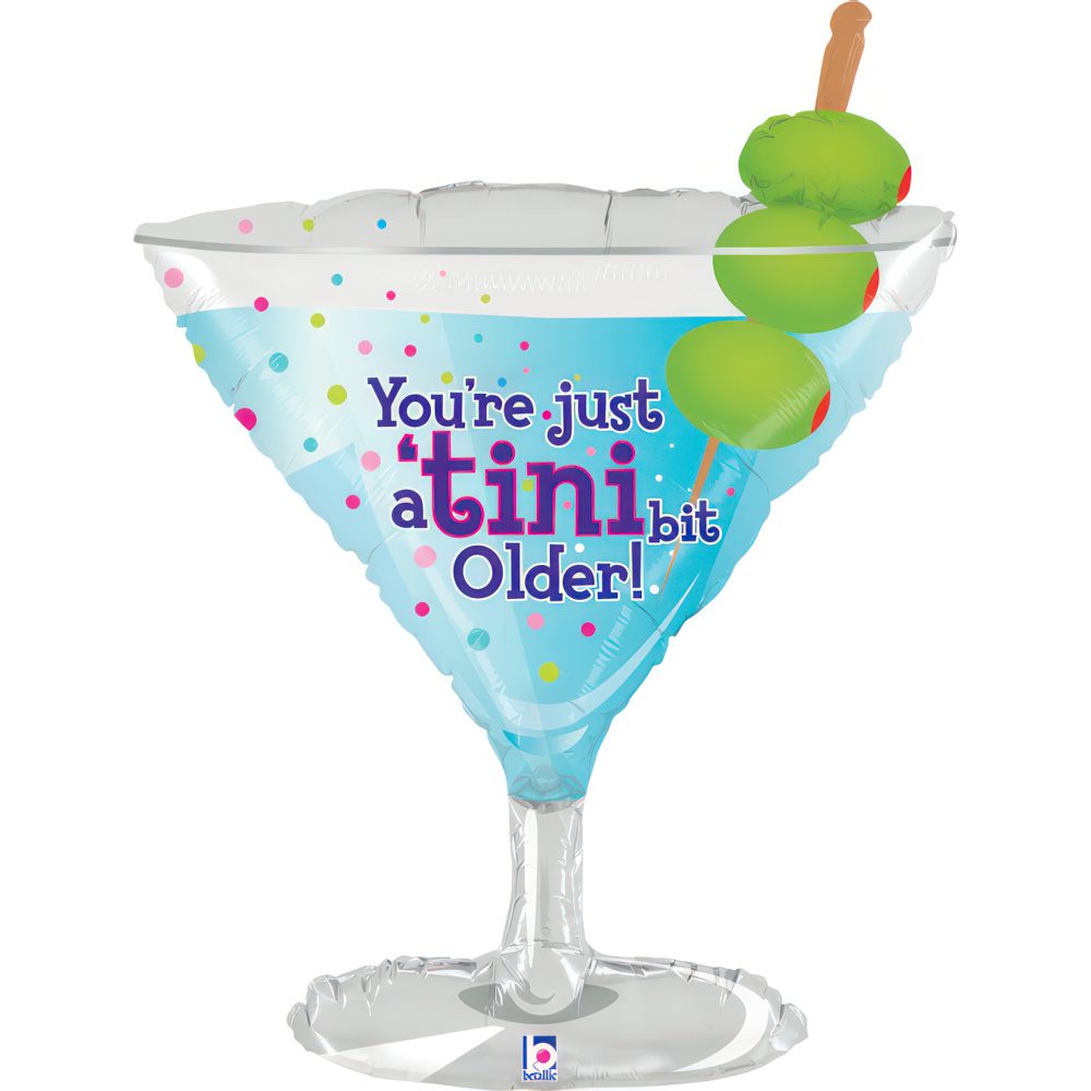 Grabo 36 inch Tini Bit Older Birthday Foil Balloon_35145-tini-bit-older-birthday-b
