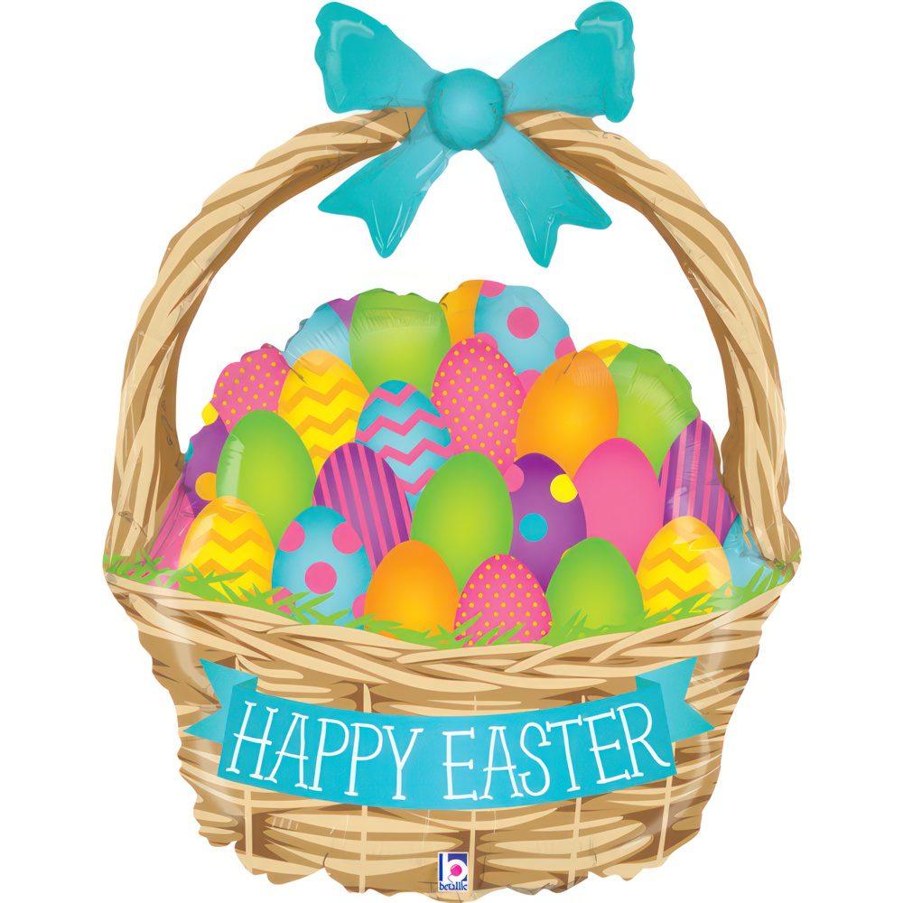 Grabo 39 inch Easter Egg Hunt Basket Foil Balloon_35223-easter-egg-hunt-b