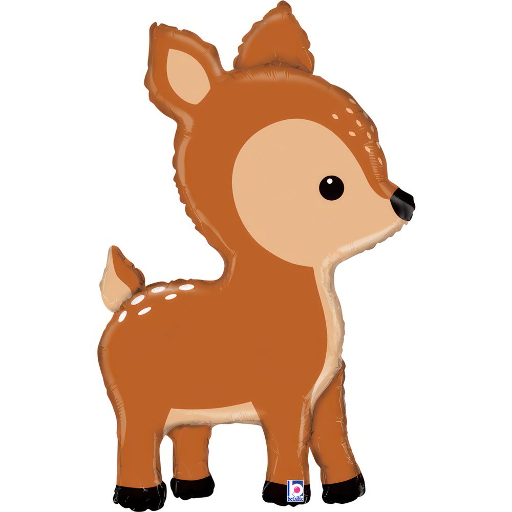 Grabo 39 inch Woodland Deer Foil Balloon_35878-woodland-deer-b