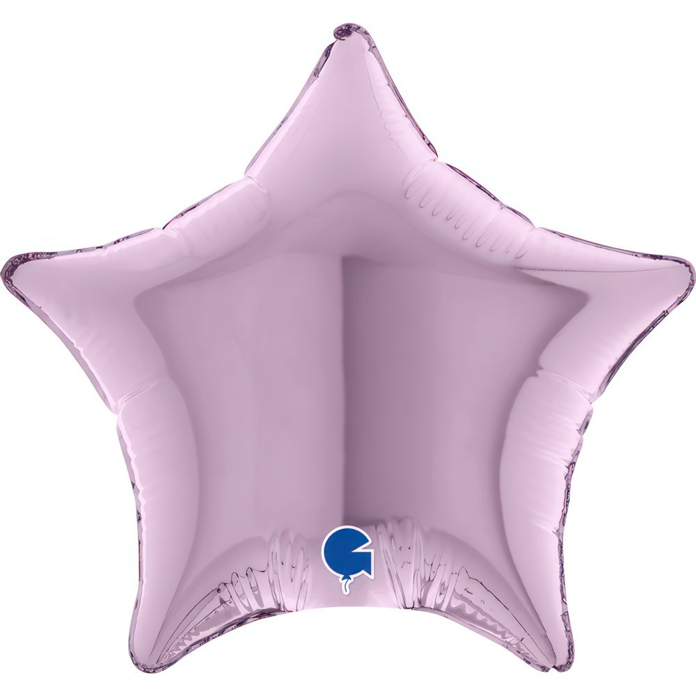 Grabo 4 inch Lilac Star Mini Foil Balloon (Air-Filled)_04213l-star-04inc-lilac-b