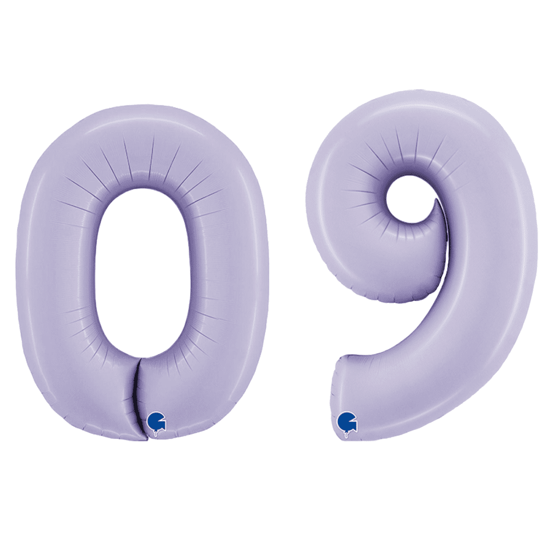 Grabo 40 inch Lilac Foil Balloons