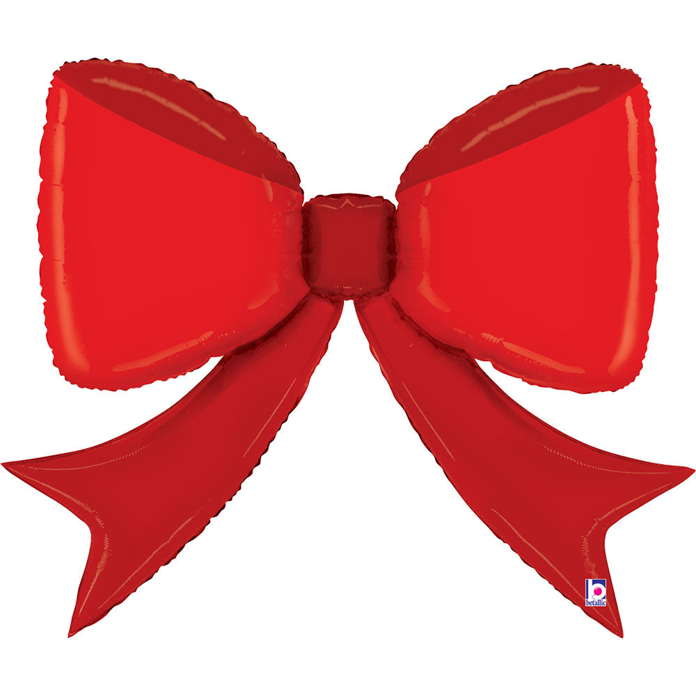 Grabo 41 inch Pretty Red Bow Foil Balloon