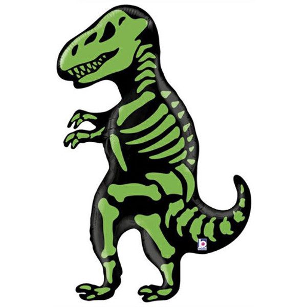 Grabo 41 inch T-Rex Skeleton Foil Balloon_35866-P-500__70743
