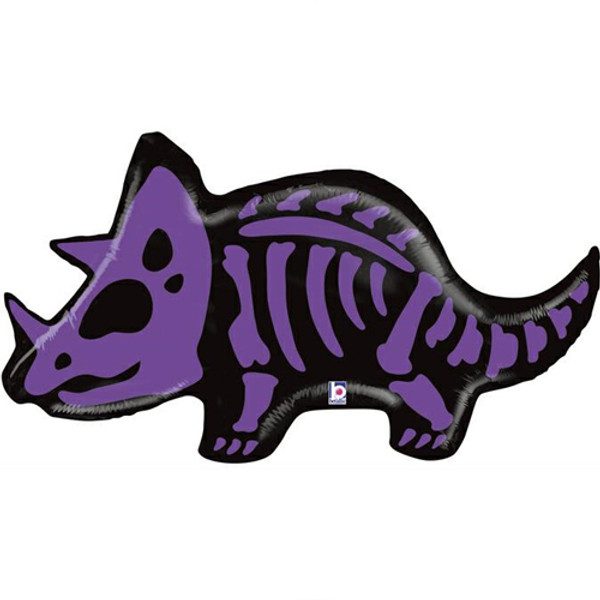 Grabo 41 inch Triceratops Skeleton Foil Balloon_35971-P-500__43257