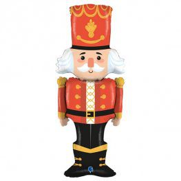 Grabo 42inch Red Nutcracker Standing Foil Balloon_G72087-P