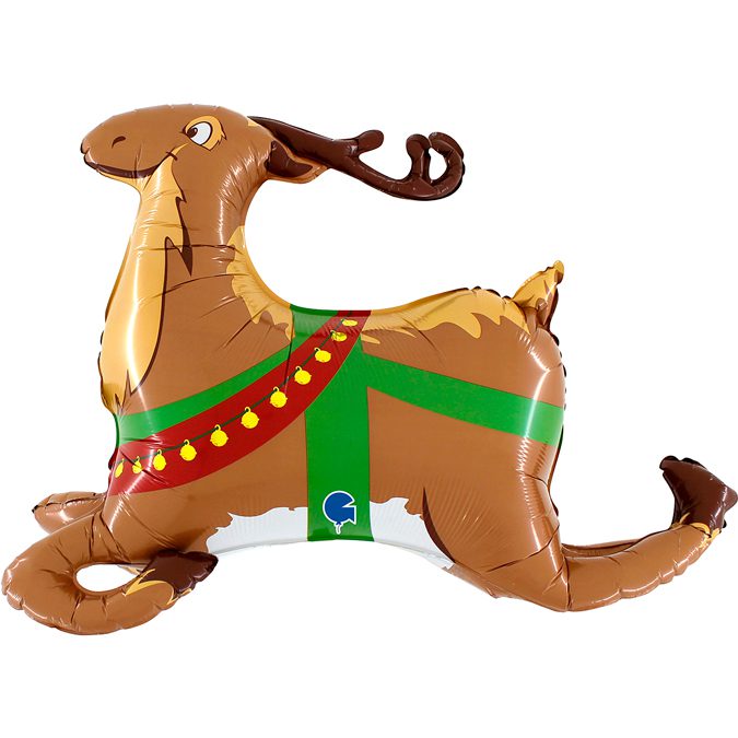 Grabo 43 inch Linky Reindeer 3D Foil Balloon_73031