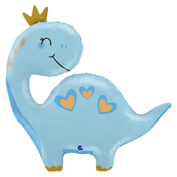 Grabo 44 inch Blue Dino Foil Balloon_G72168-P-500__81222