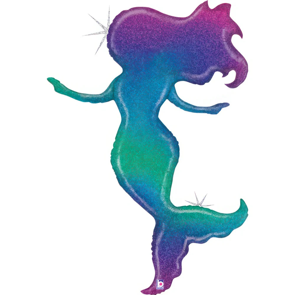 Grabo 52 inch Glitter Mermaid Foil Balloon_35791gh-glitter-mermaid-b.webp