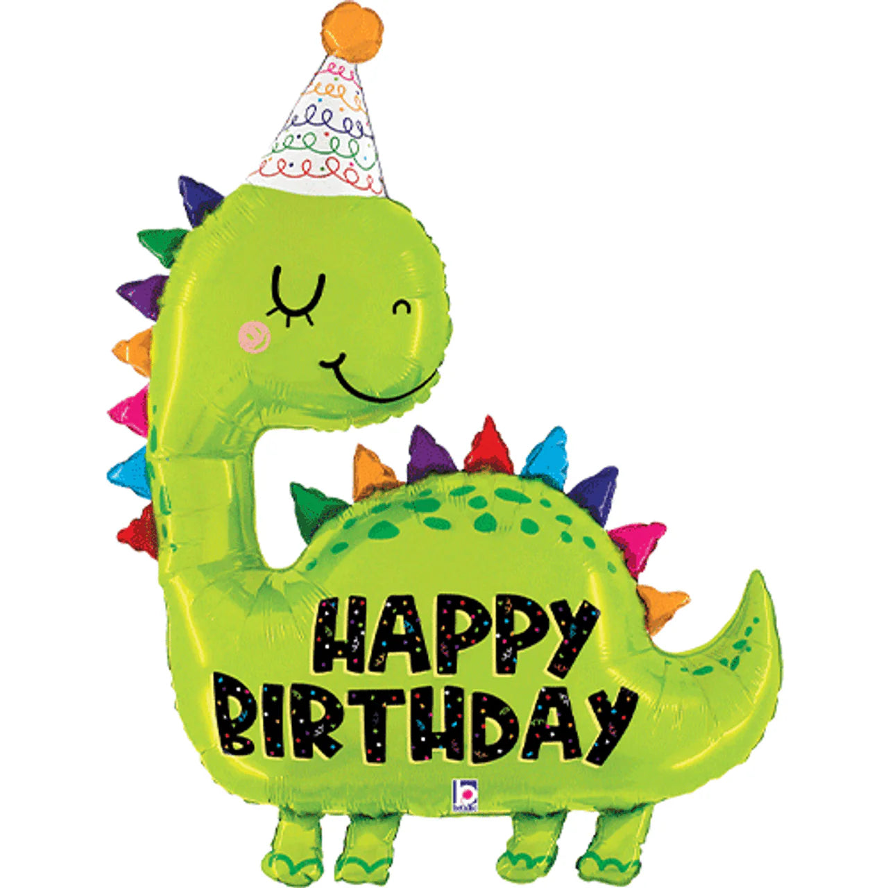 Grabo 52 inch Happy Birthday Dinosaur Balloon_25199-P-500__52278 (1)