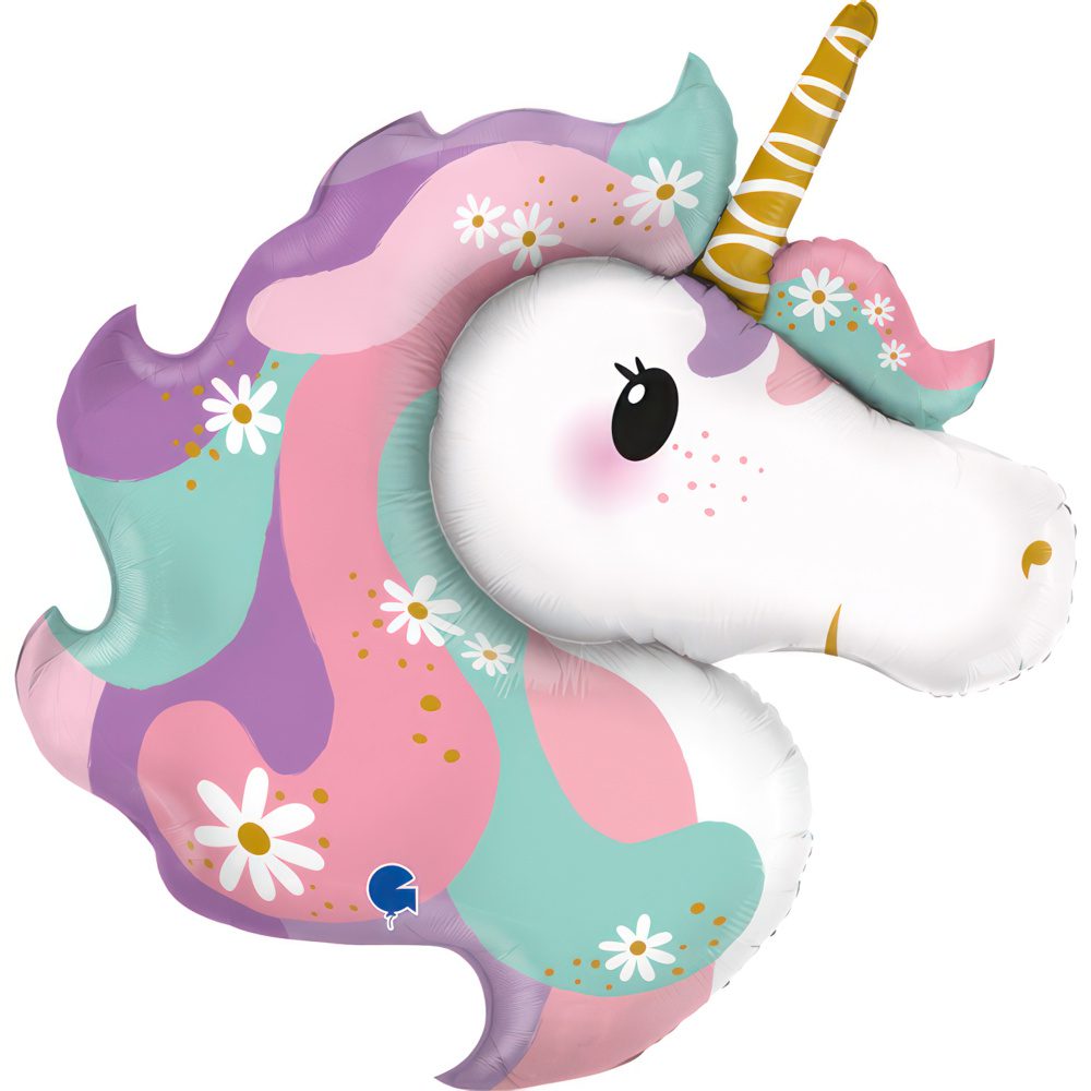Grabo Hippie Unicorn Foil Balloon g72152