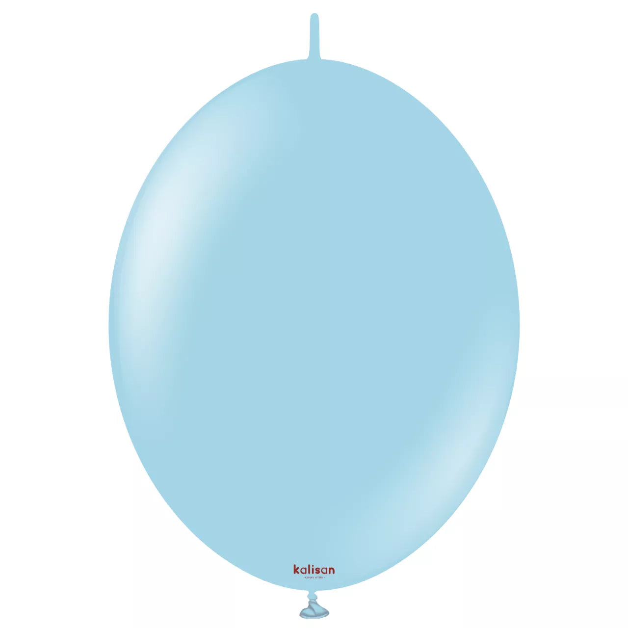 Kalisan 12 inch Macaron Blue K-Link Latex Balloons