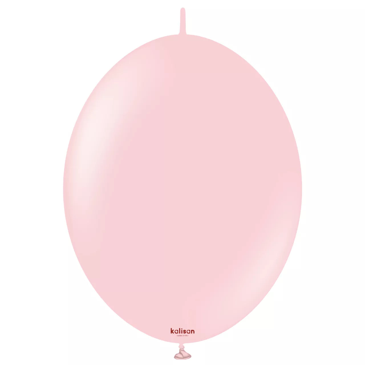 Kalisan 12 inch Macaron Pink K-Link Latex Balloons