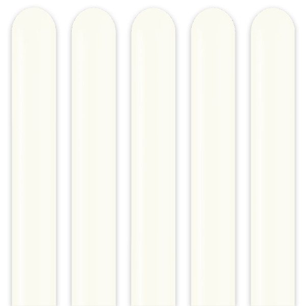 Kalisan 260 Retro White Kalisan Entertainer Balloons_10280181-500__34605