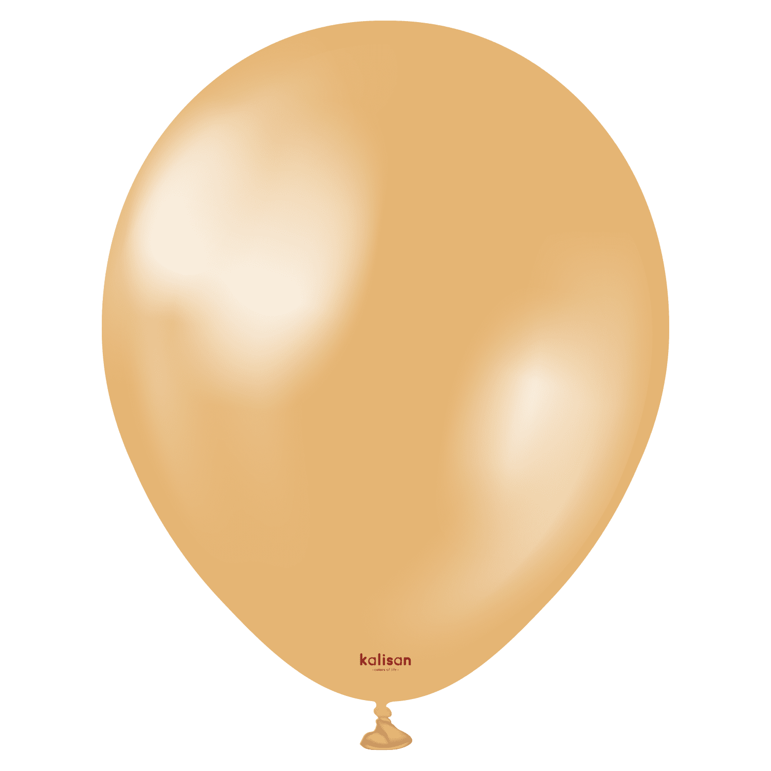 Kalisan 5 inch Metallic Gold Latex Balloons