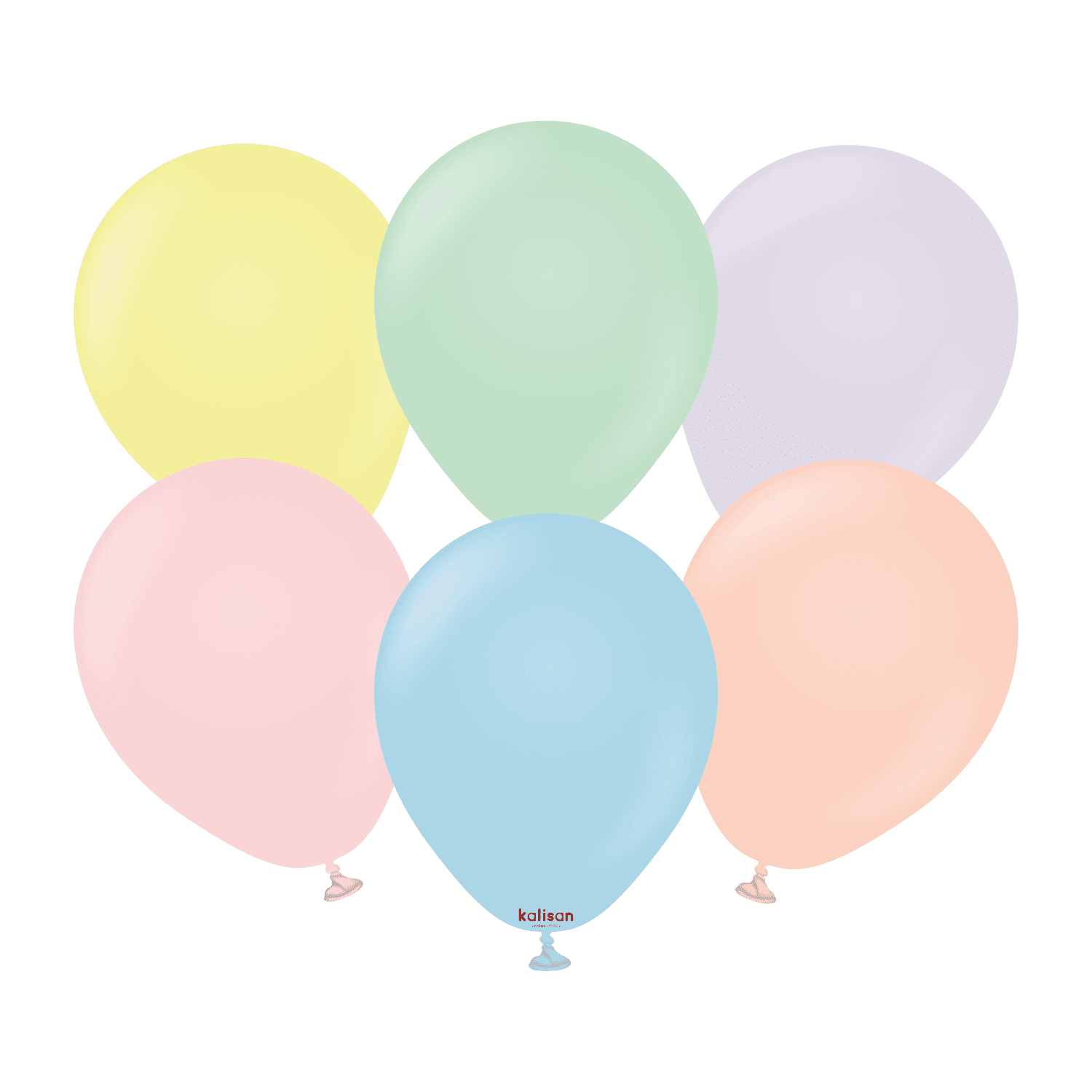 Kalisan Macaron Mix Latex Balloons