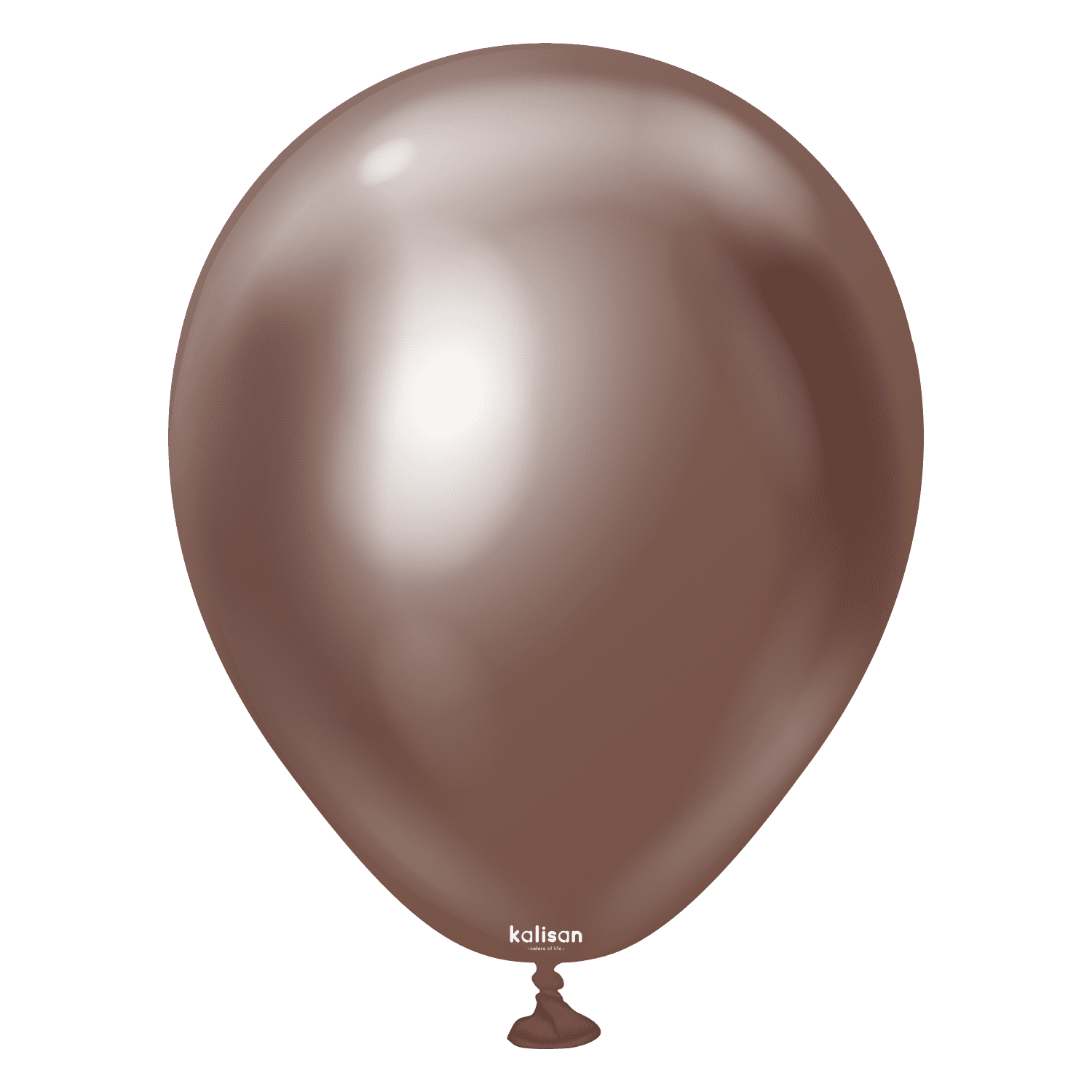 Kalisan Mirror Chocolate Latex Balloons