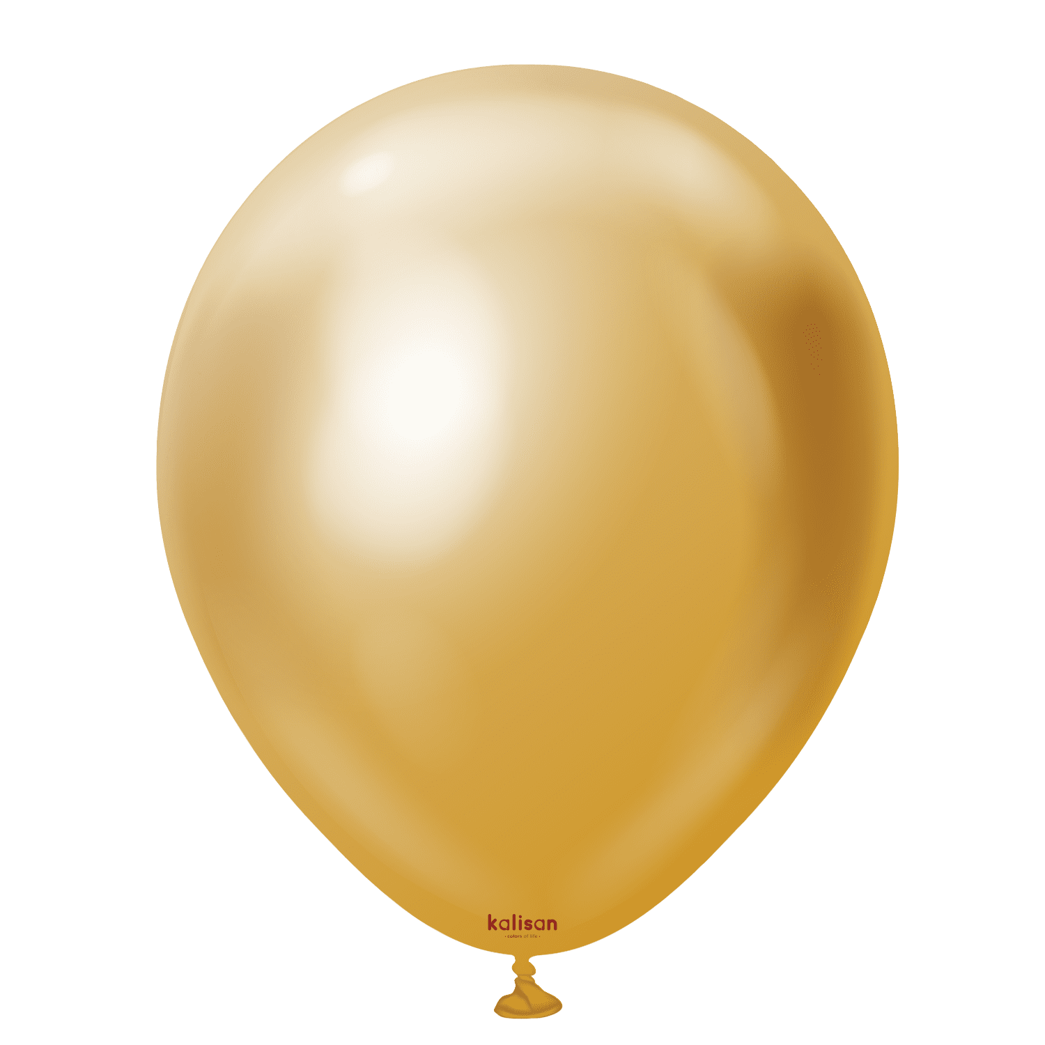 Kalisan Mirror Gold Latex Balloons