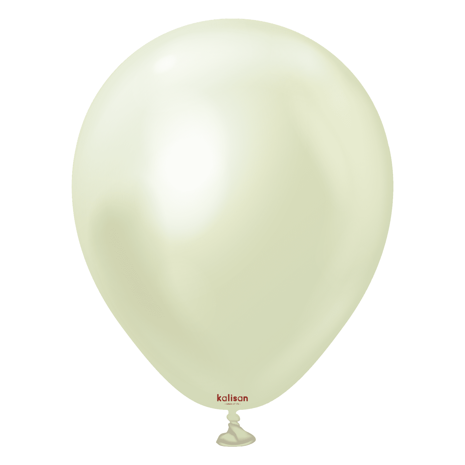 Kalisan Mirror Green Gold Latex Balloons