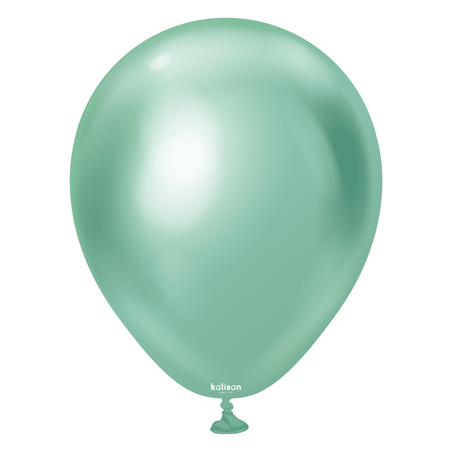 Kalisan Mirror Green Latex Balloons