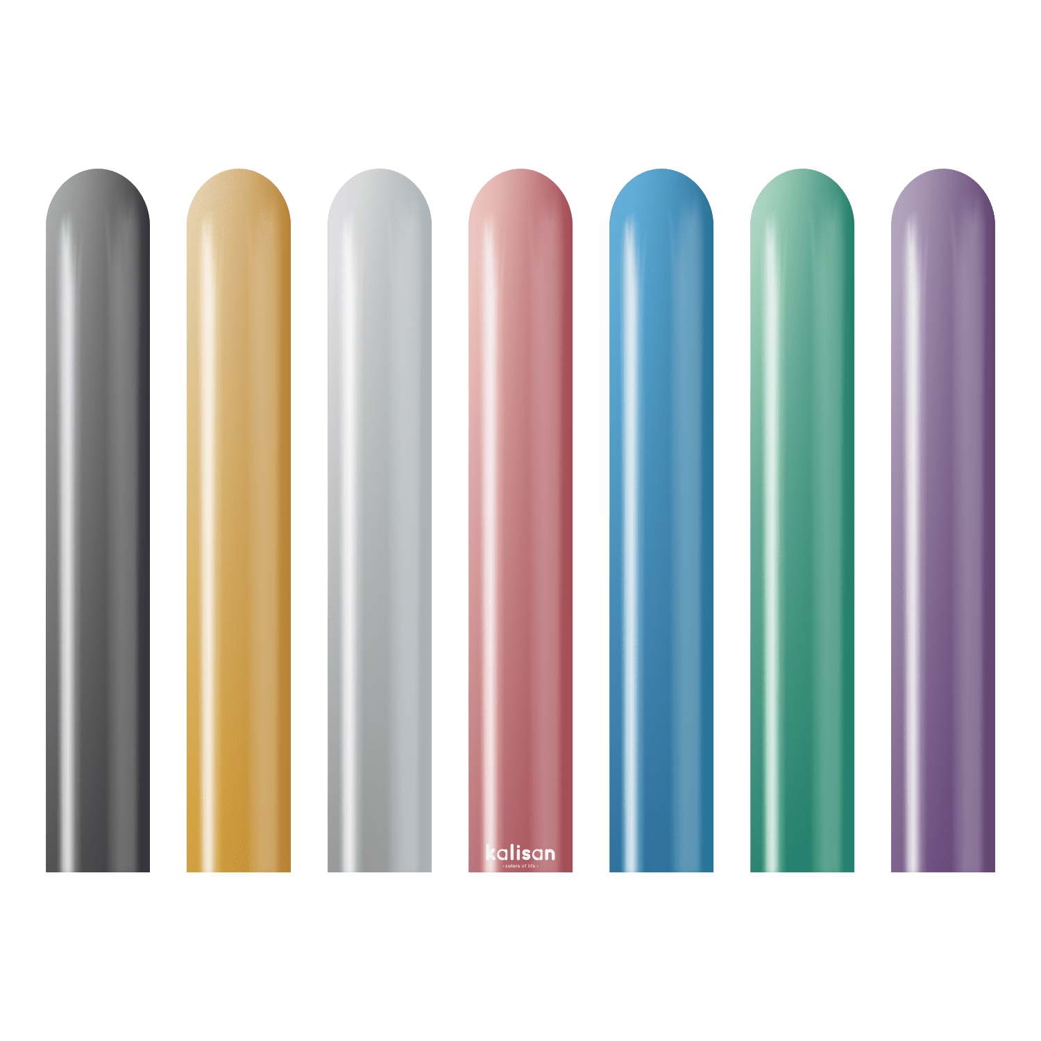 Kalisan Mirror Mix 260 Modelling Latex Balloons