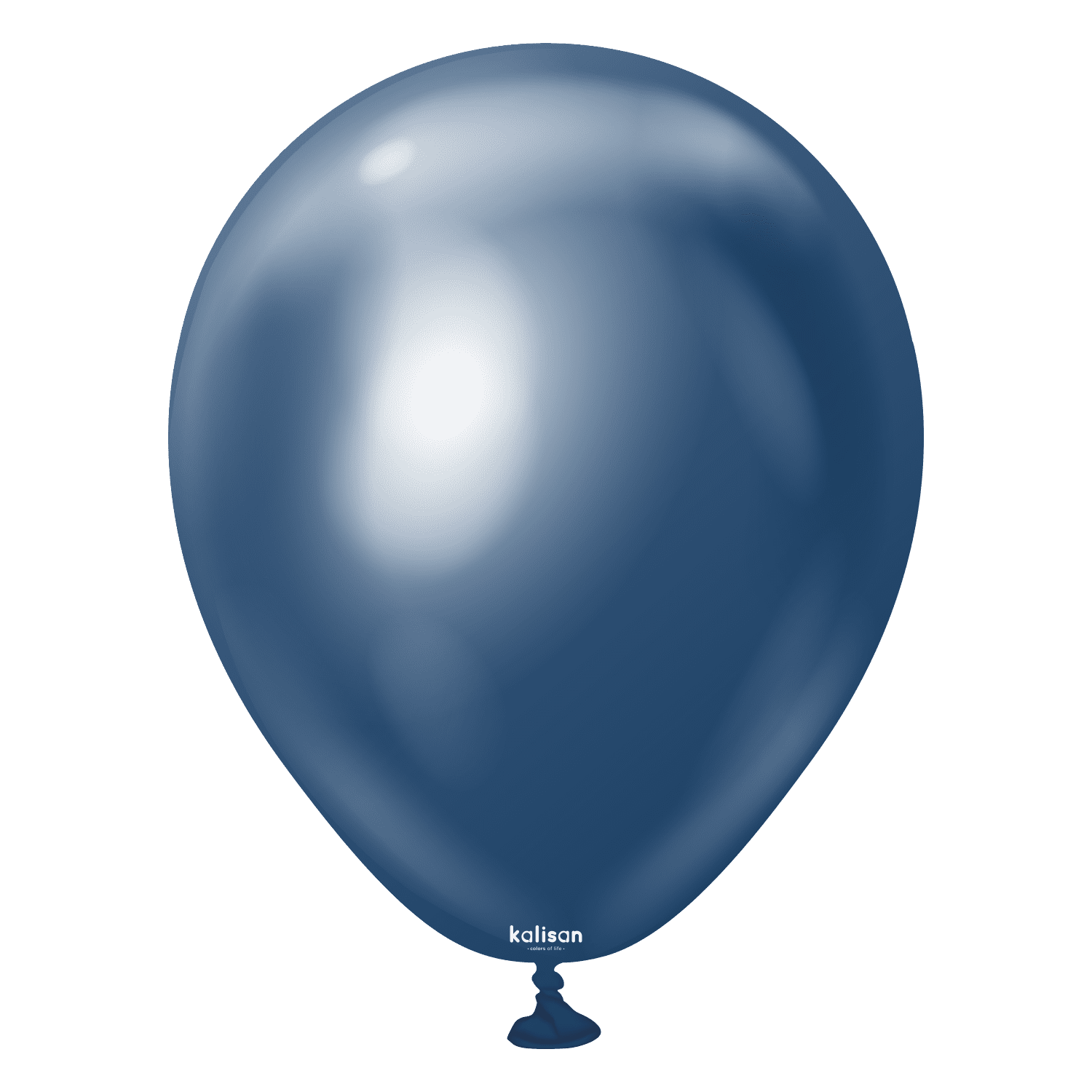 Kalisan Mirror Navy Latex Balloons