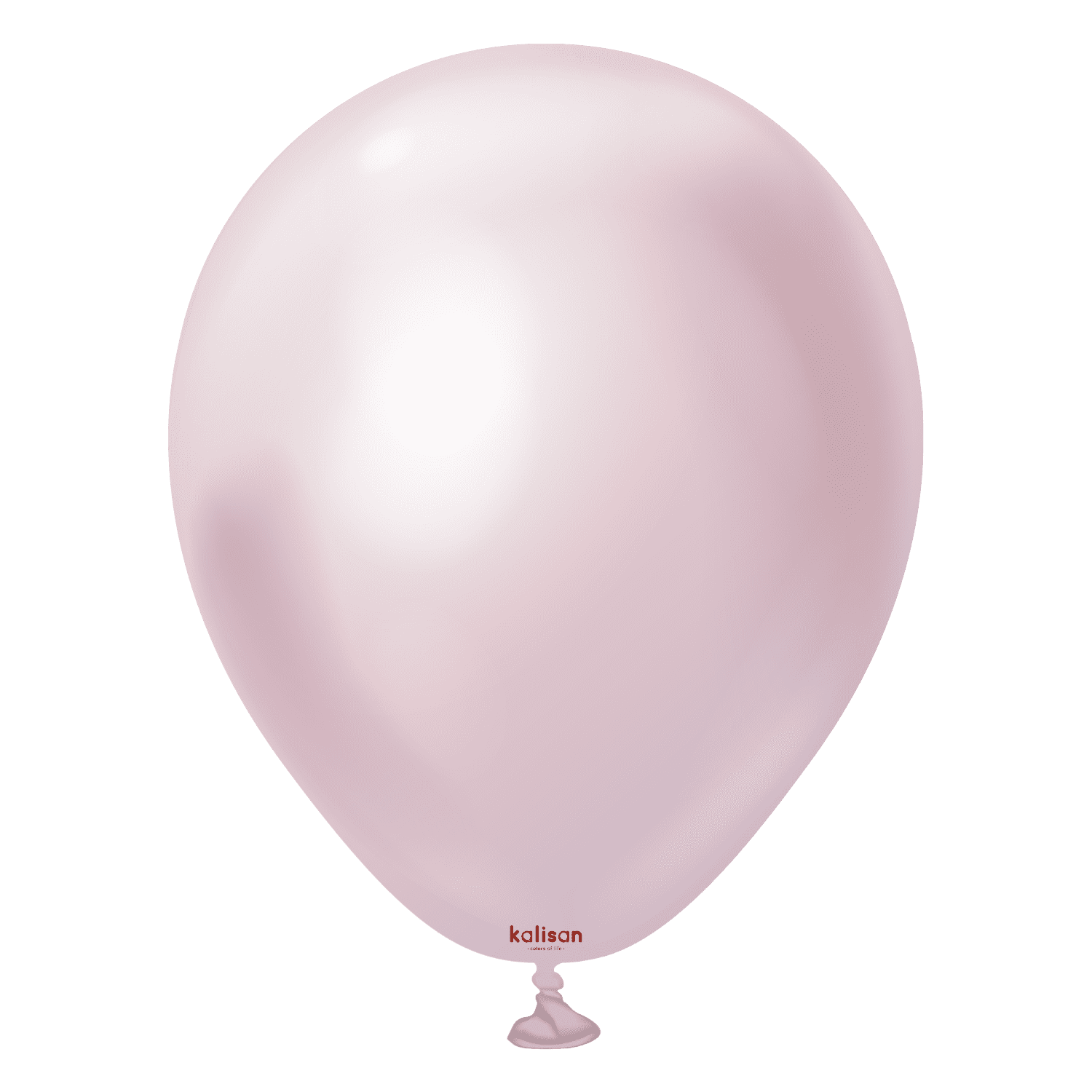 Kalisan Mirror Pink Gold Latex Balloons