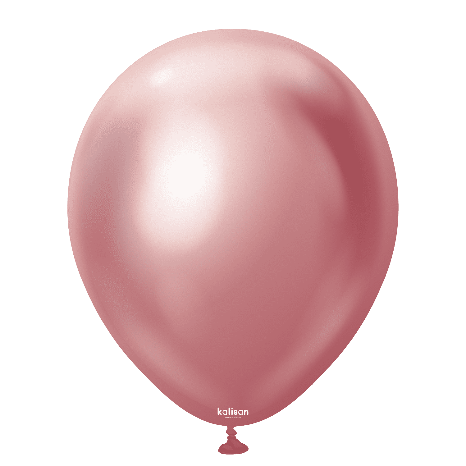 Kalisan Mirror Pink Latex Balloons