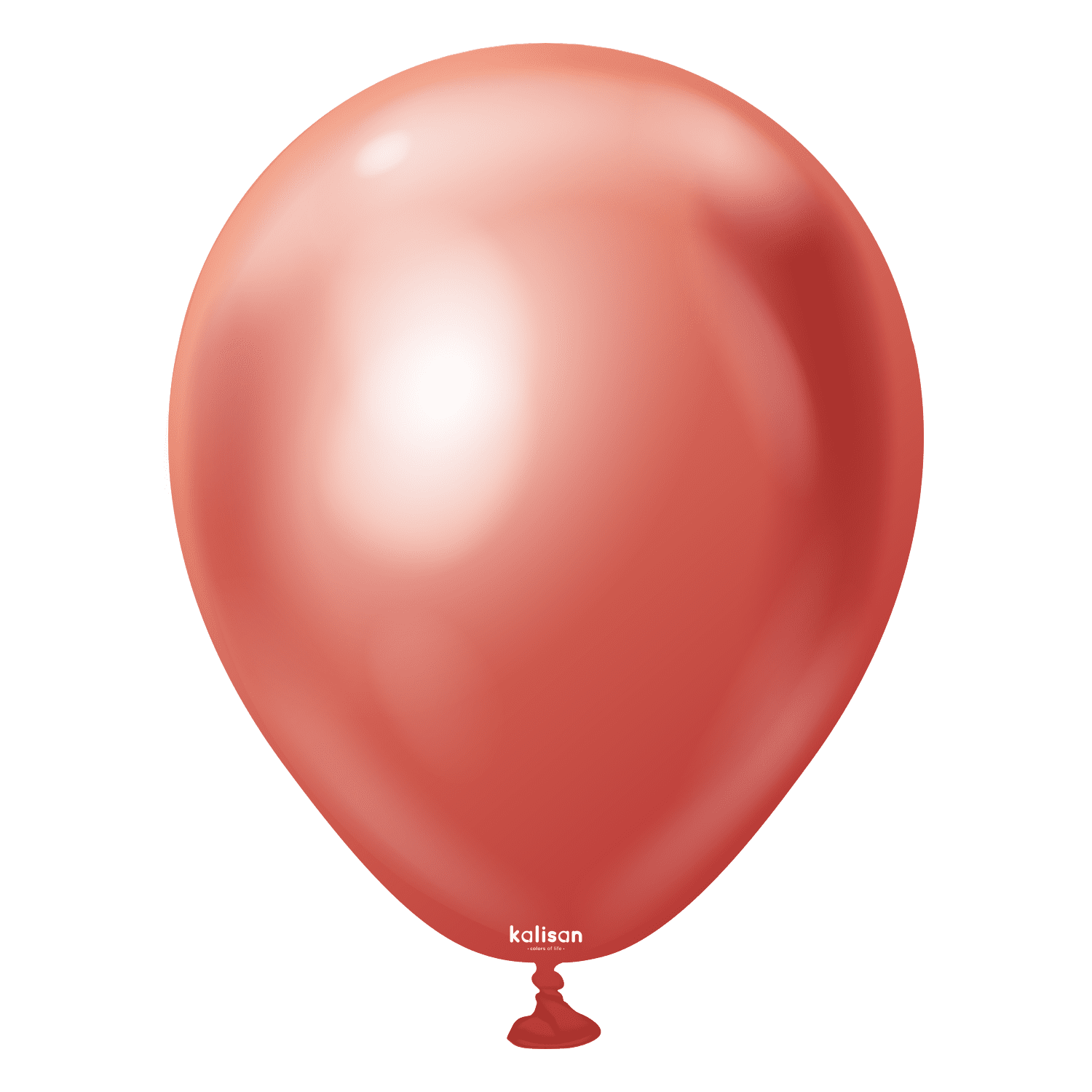 Kalisan Mirror Red Latex Balloons