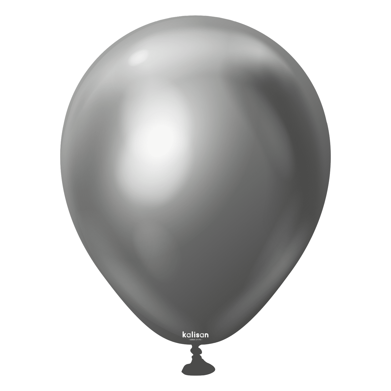 Kalisan Mirror Space Grey Latex Balloons