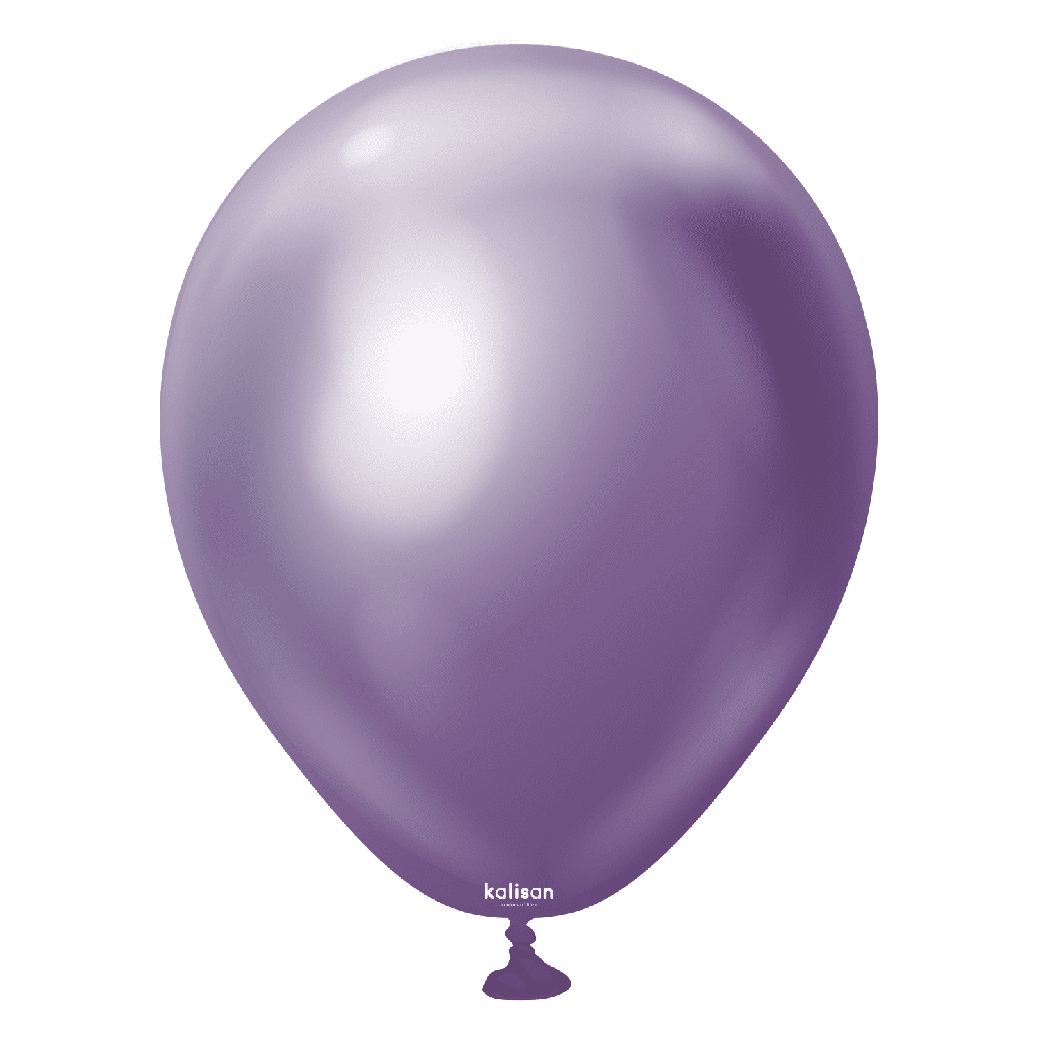 Kalisan Mirror Violet Latex Balloons