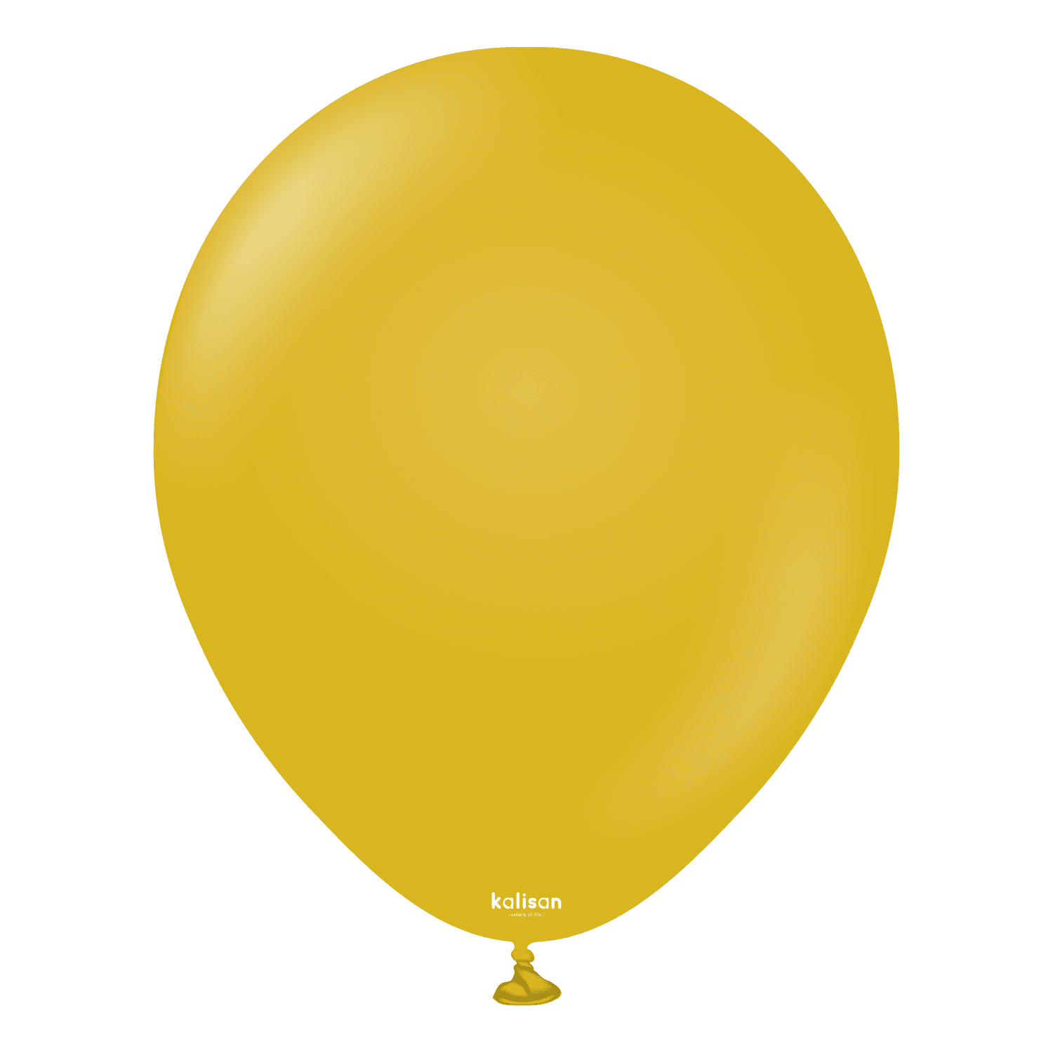 Kalisan Retro Mustard Latex Balloons