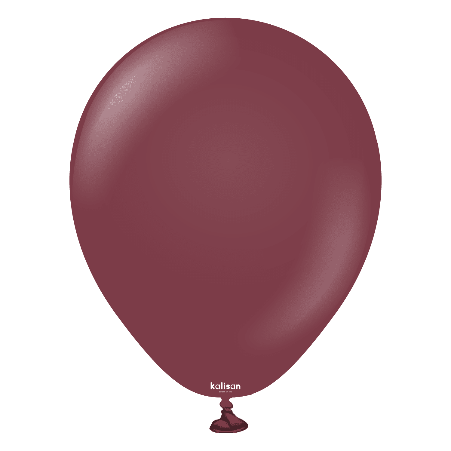 Kalisan Standard Burgundy Latex Balloons