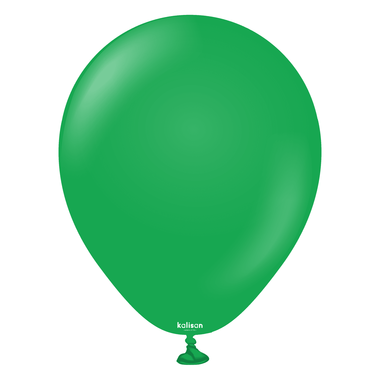 Kalisan Standard Green Latex Balloons