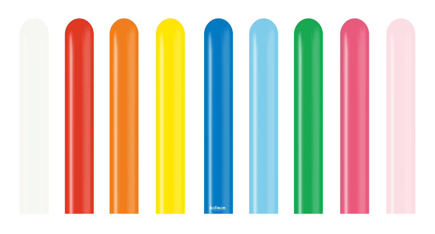 Kalisan Standard Mix 260 Modelling Latex Balloons