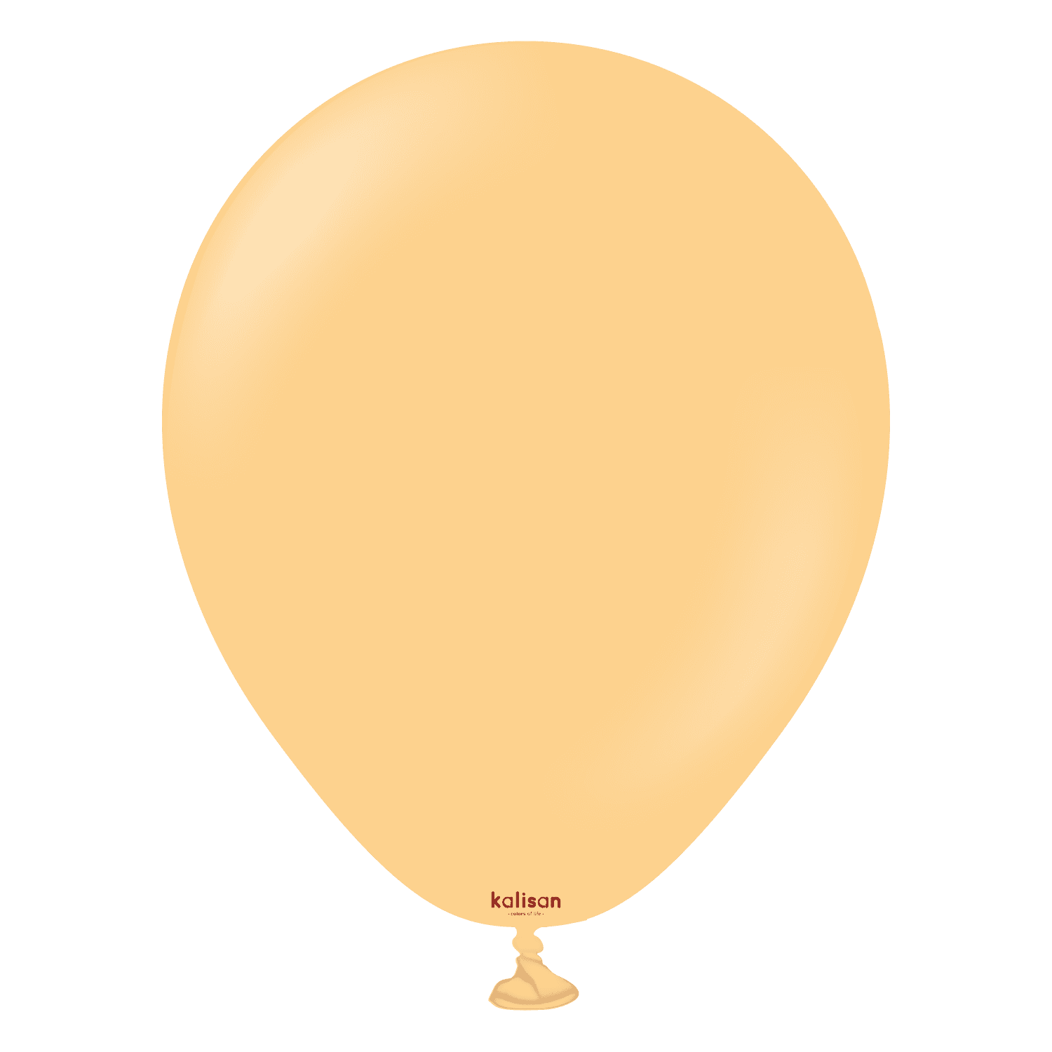 Kalisan Standard Peach Latex Balloons