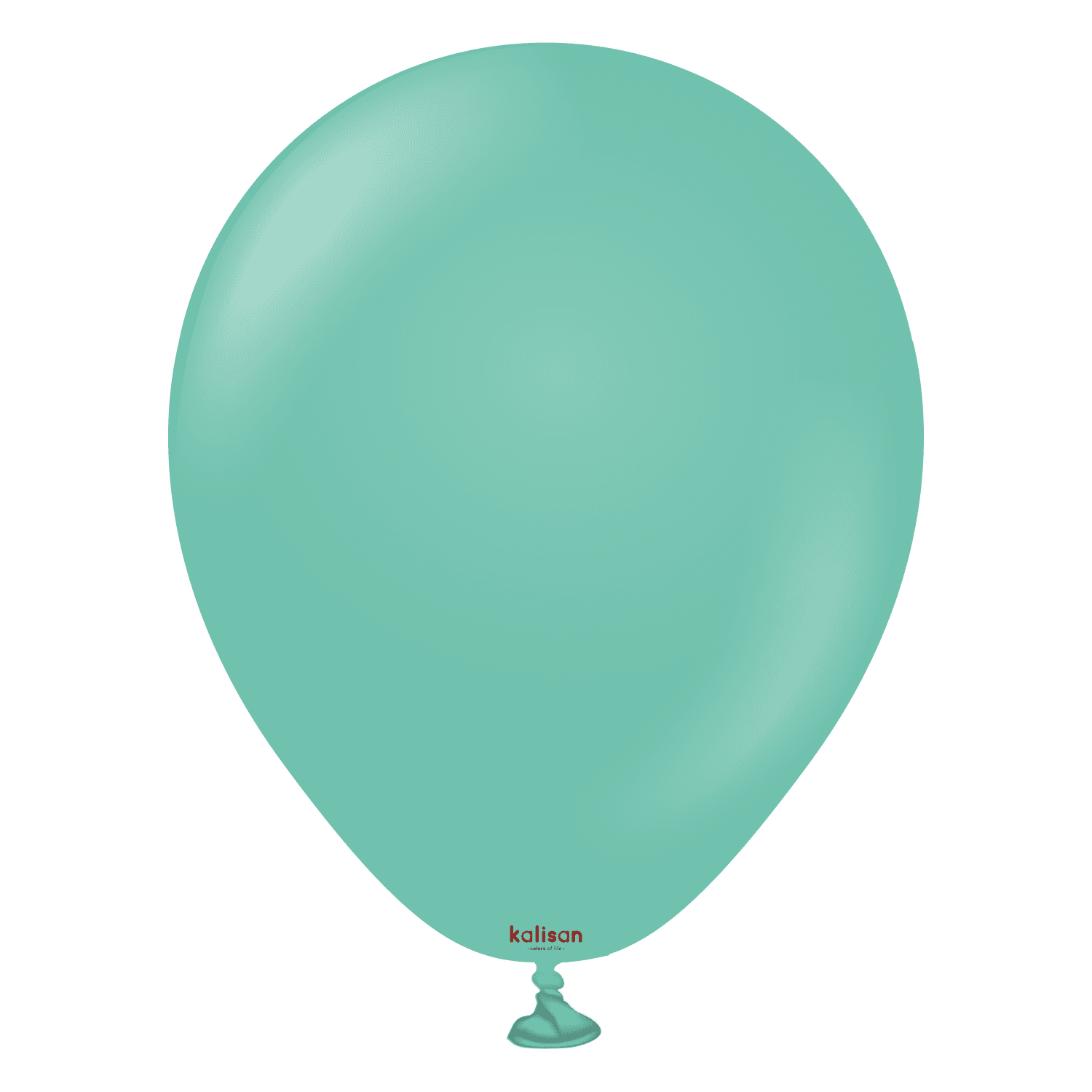Kalisan Standard Sea Green Latex Balloons