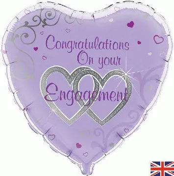 Oaktree 18 inch Congratulations On Your Engagement Foil Balloon_bg228533_Congratulations_on_your_Engagement.webp