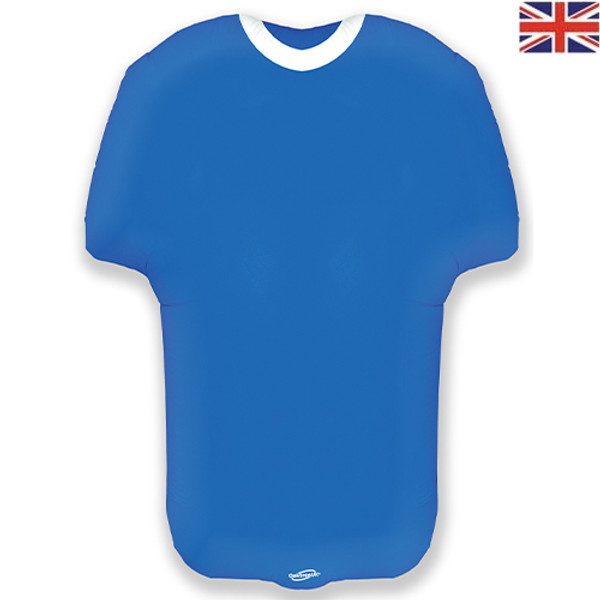 Oaktree 24 inch Blue Sports Shirt Foil Balloon