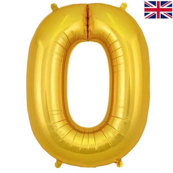 Oaktree 34 inch Letter O Gold Foil Balloon_605282-500__09262