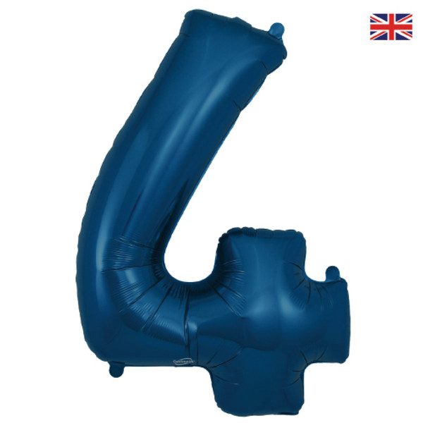 Oaktree 34 inch Matte Navy Blue Foil Balloon _607040-500__08253