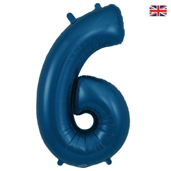 Oaktree 34 inch Matte Navy Blue Foil Balloon _607064-500__99052