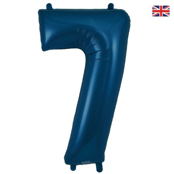 Oaktree 34 inch Matte Navy Blue Foil Balloon _607071-500__33765