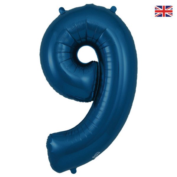 Oaktree 34 inch Matte Navy Blue Foil Balloon _607095-500__45819