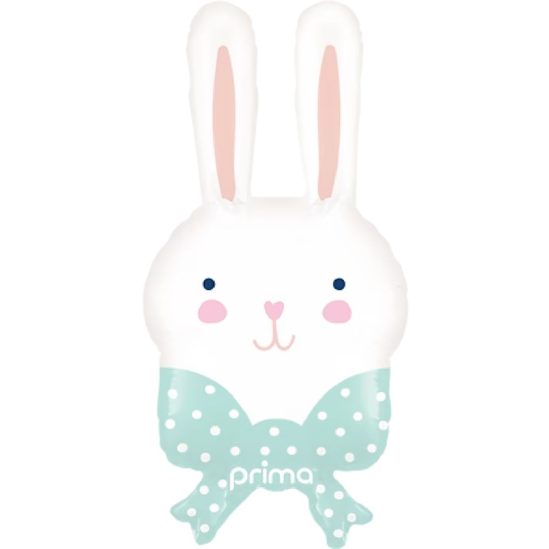 PF-0145-12-50-2_Prima-12-inch-Sweet-Bunny-Head-Foil-Balloon-2-Air-Filled-Only