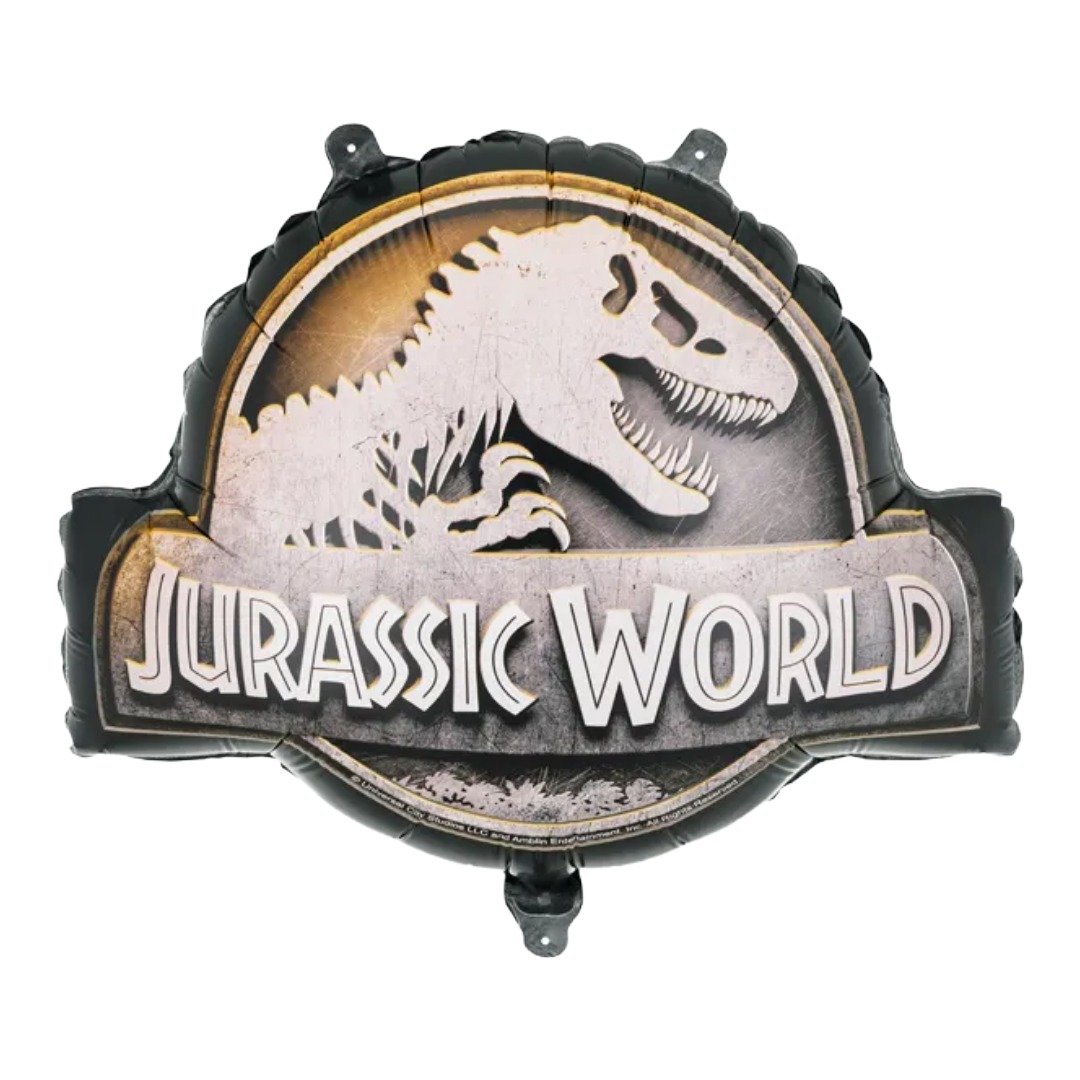 Party Deco 17 inch Jurassic World Logo Foil balloon